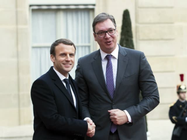 Vučić u Parizu: Sa Macronom otvoreno o pitanju Kosova